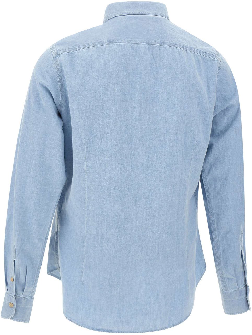 Eleventy Shirts Light Blue Lichtblauw