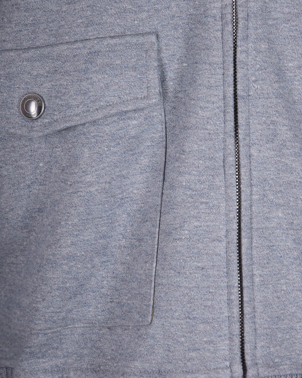 Eleventy Coats Denim Bianco Lichtblauw