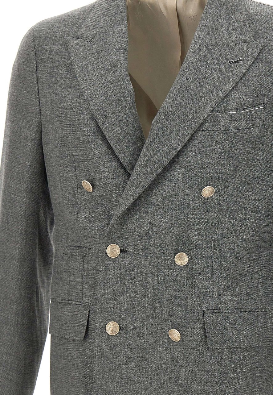 Eleventy Jackets Grey Grijs