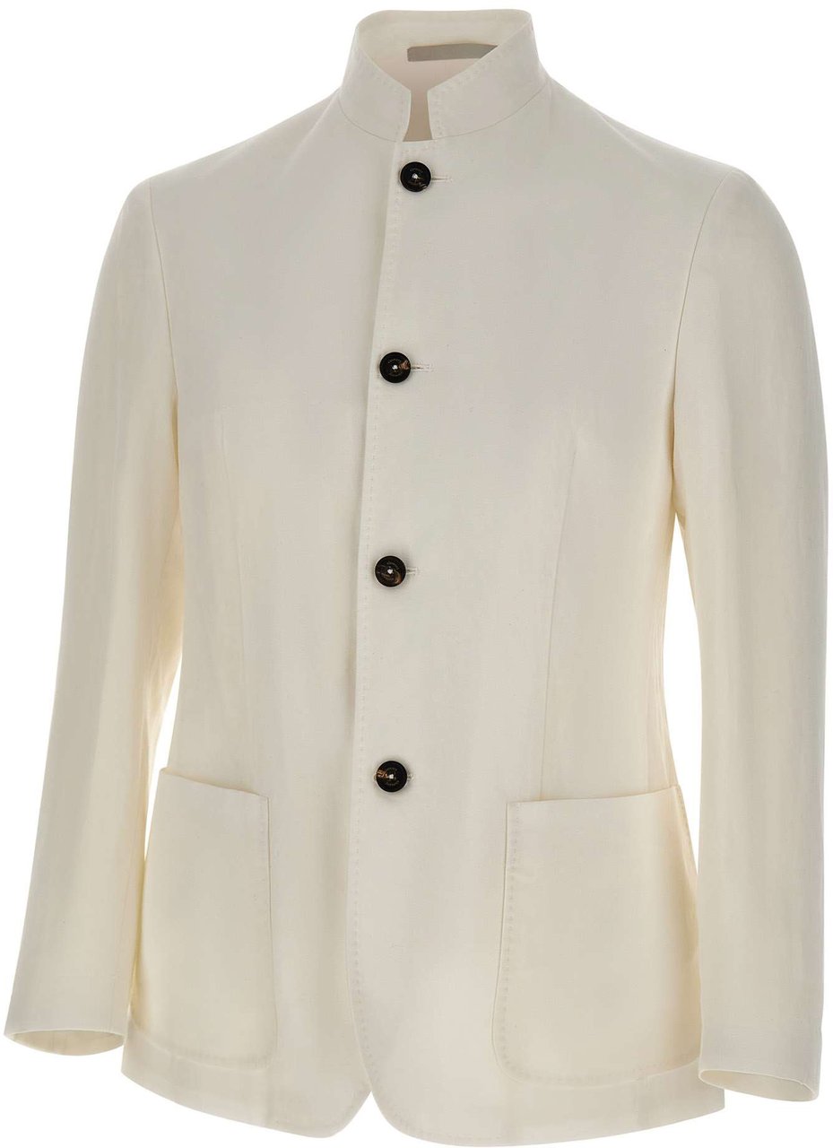Eleventy Jackets White Wit