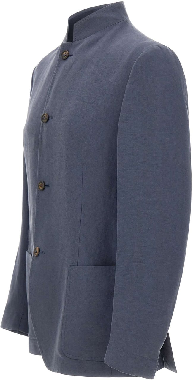 Eleventy Jackets Blue Blauw
