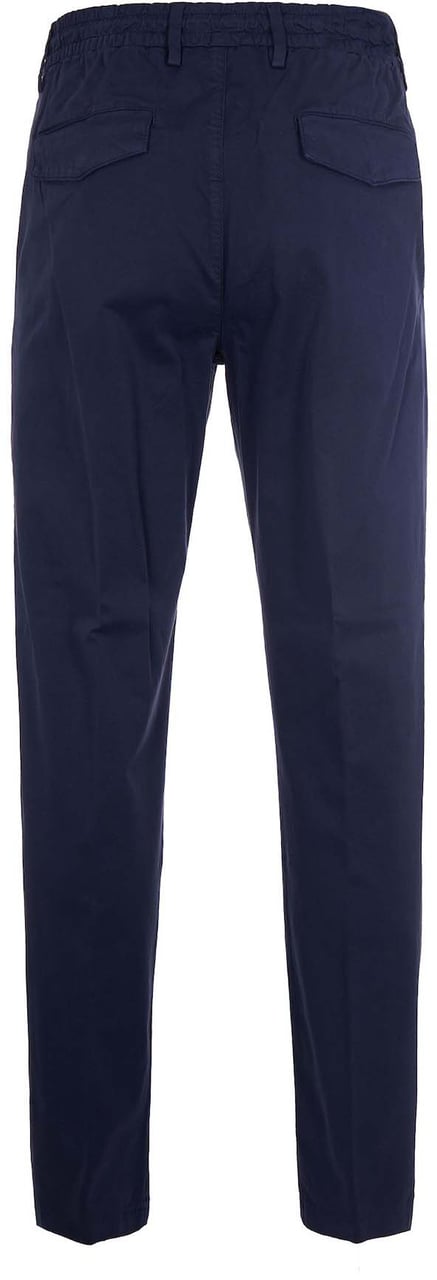 Eleventy Trousers Blue Blauw