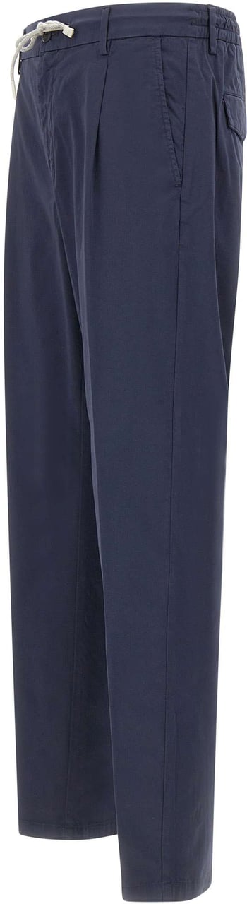 Eleventy Trousers Blue Blauw