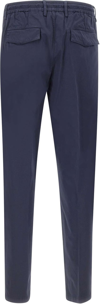 Eleventy Trousers Blue Blauw