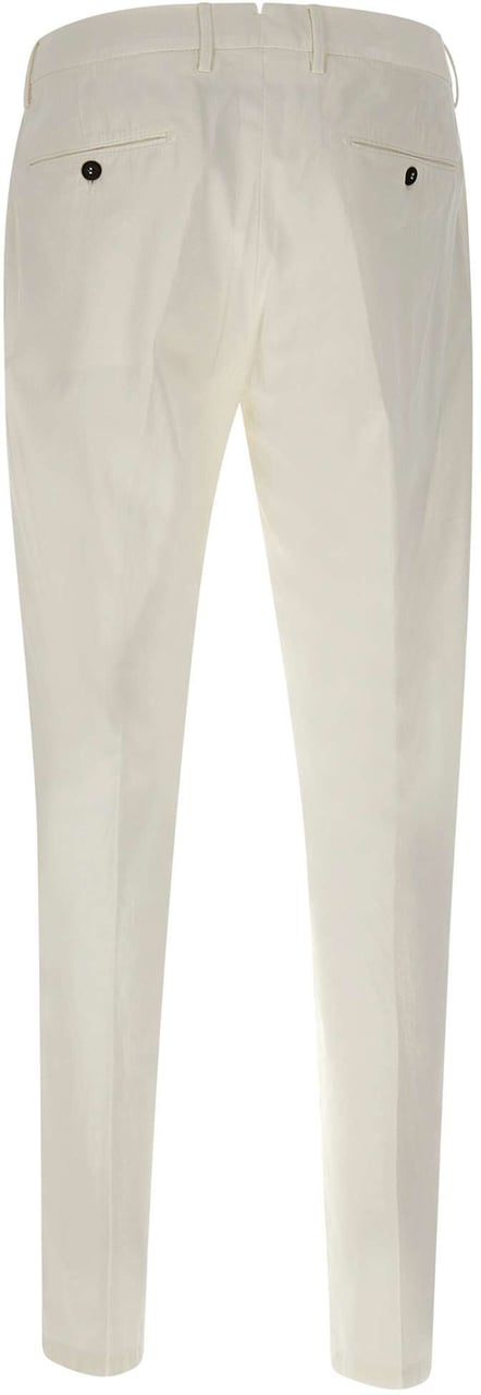 Eleventy Trousers White Wit