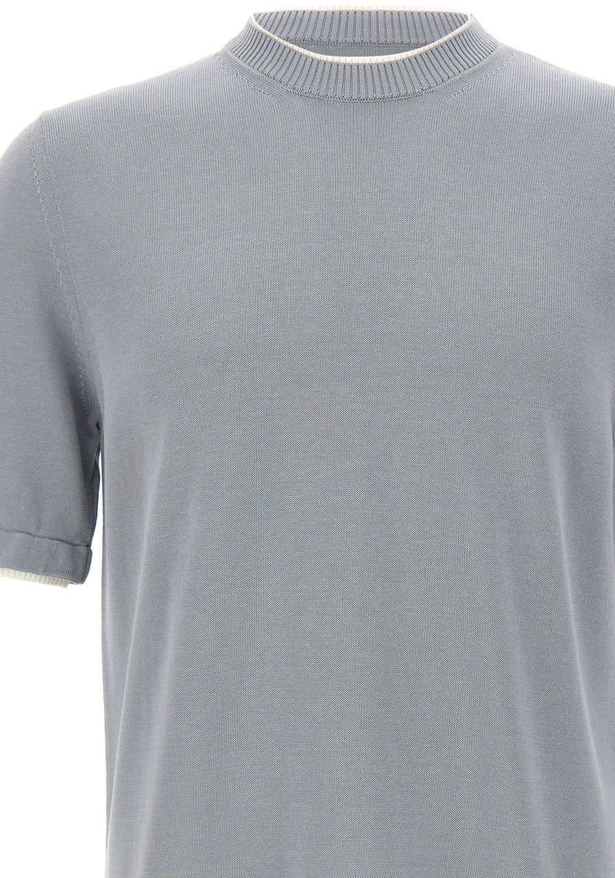 Eleventy Sweaters Blue Blauw