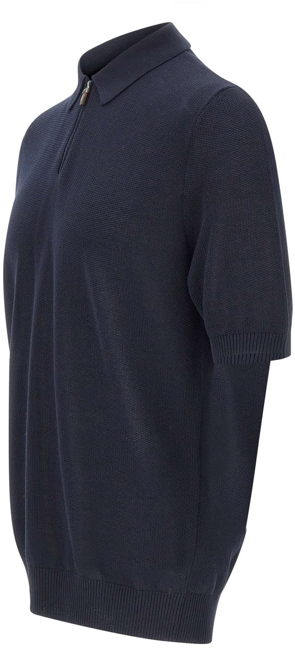 Eleventy T-Shirts And Polos Blue Blauw