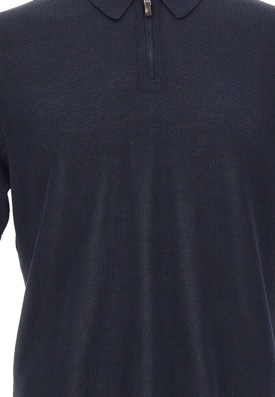 Eleventy T-Shirts And Polos Blue Navy