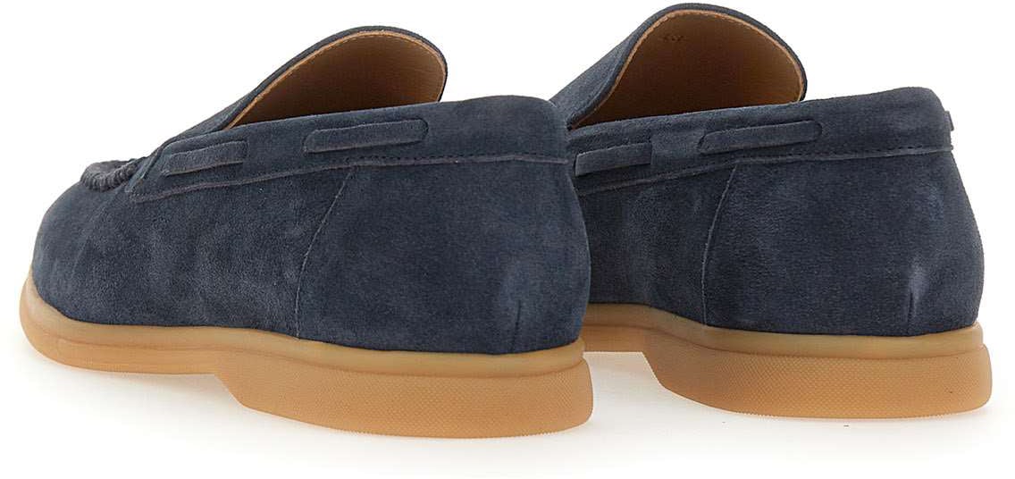 Eleventy Flat Shoes Blue Navy
