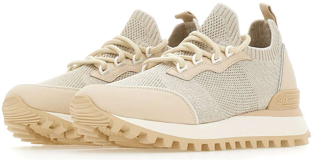 Eleventy Sneakers Beige Beige