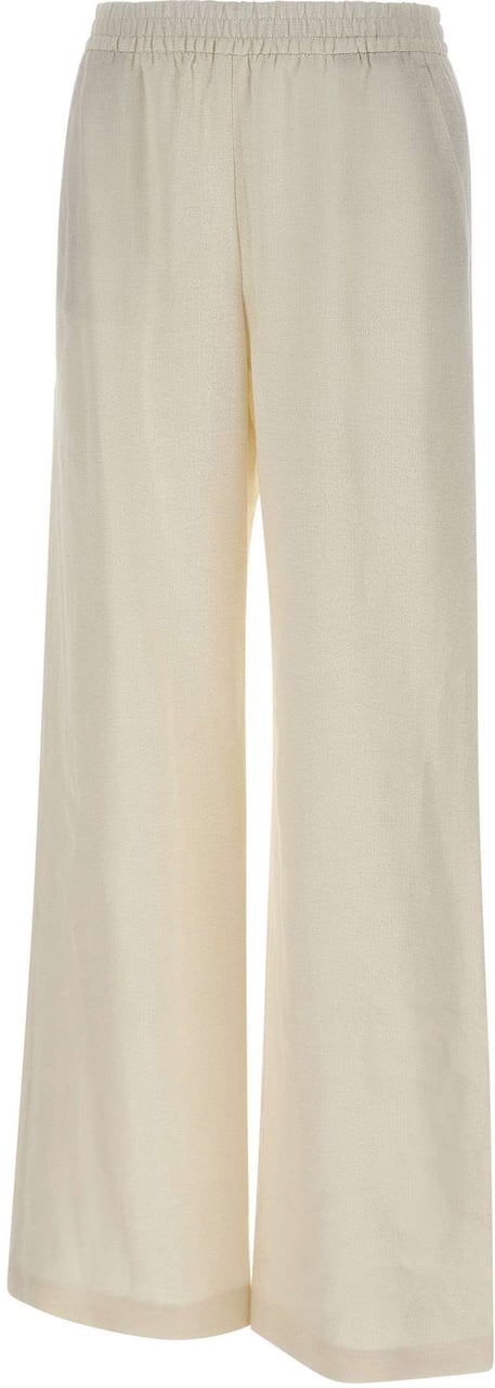 Eleventy Trousers White Wit