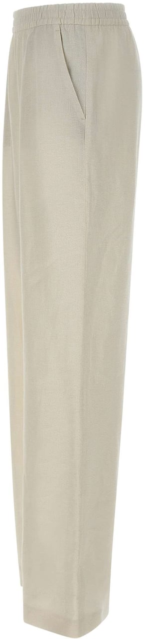Eleventy Trousers White Wit