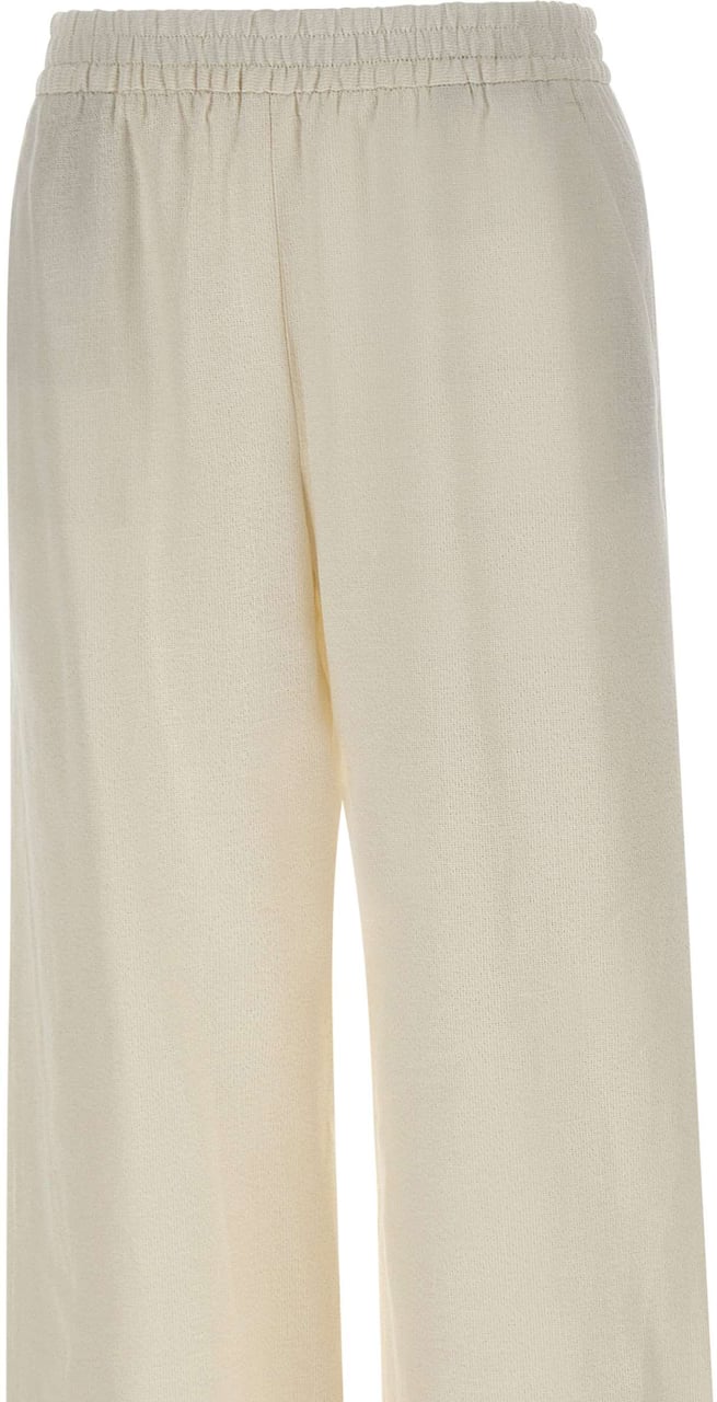 Eleventy Trousers White Wit