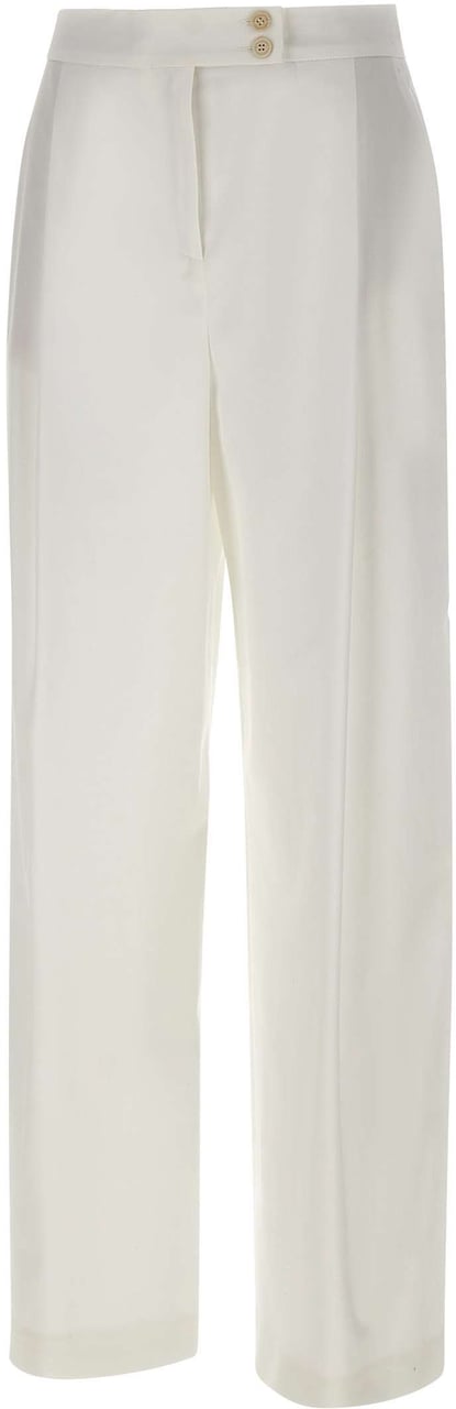 Eleventy Trousers White Wit