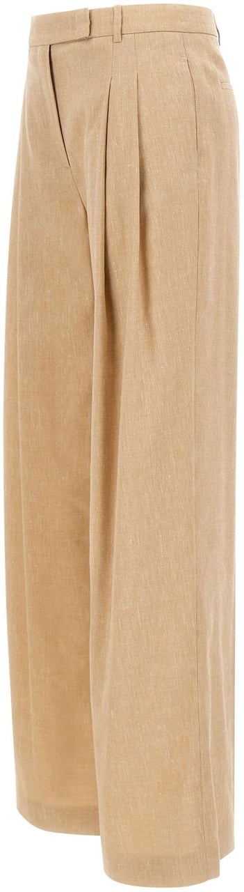 Eleventy Trousers Beige Beige