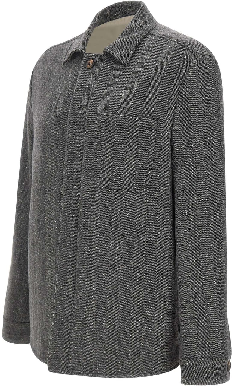 Eleventy Jackets Grey Donkergrijs