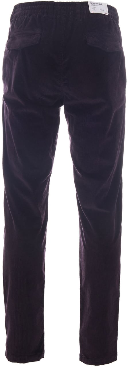 Eleventy Trousers Bordeaux Maroon
