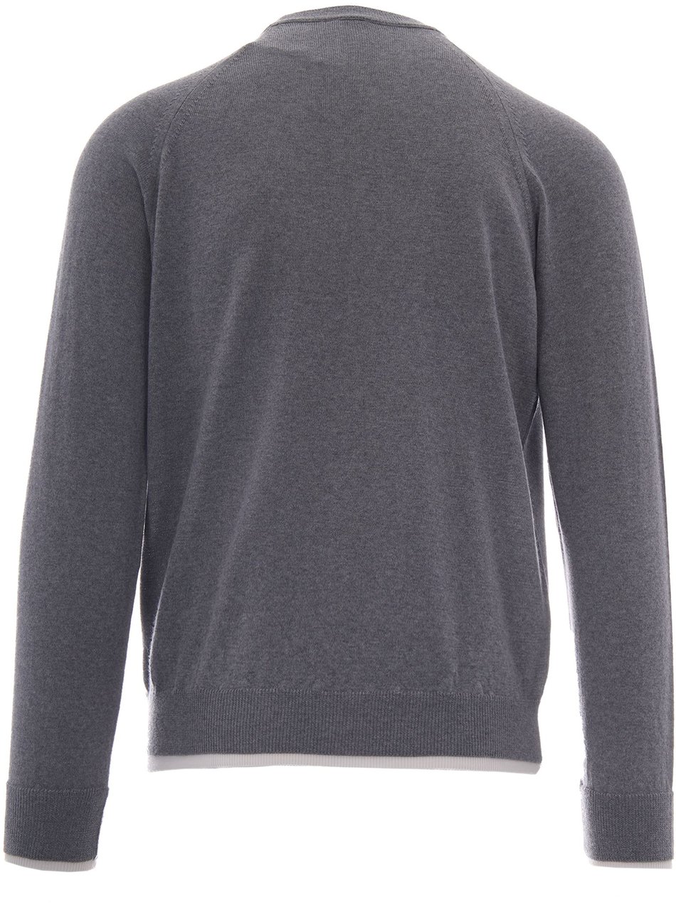 Eleventy Sweaters Grigio Chiaro,Avorio Grijs