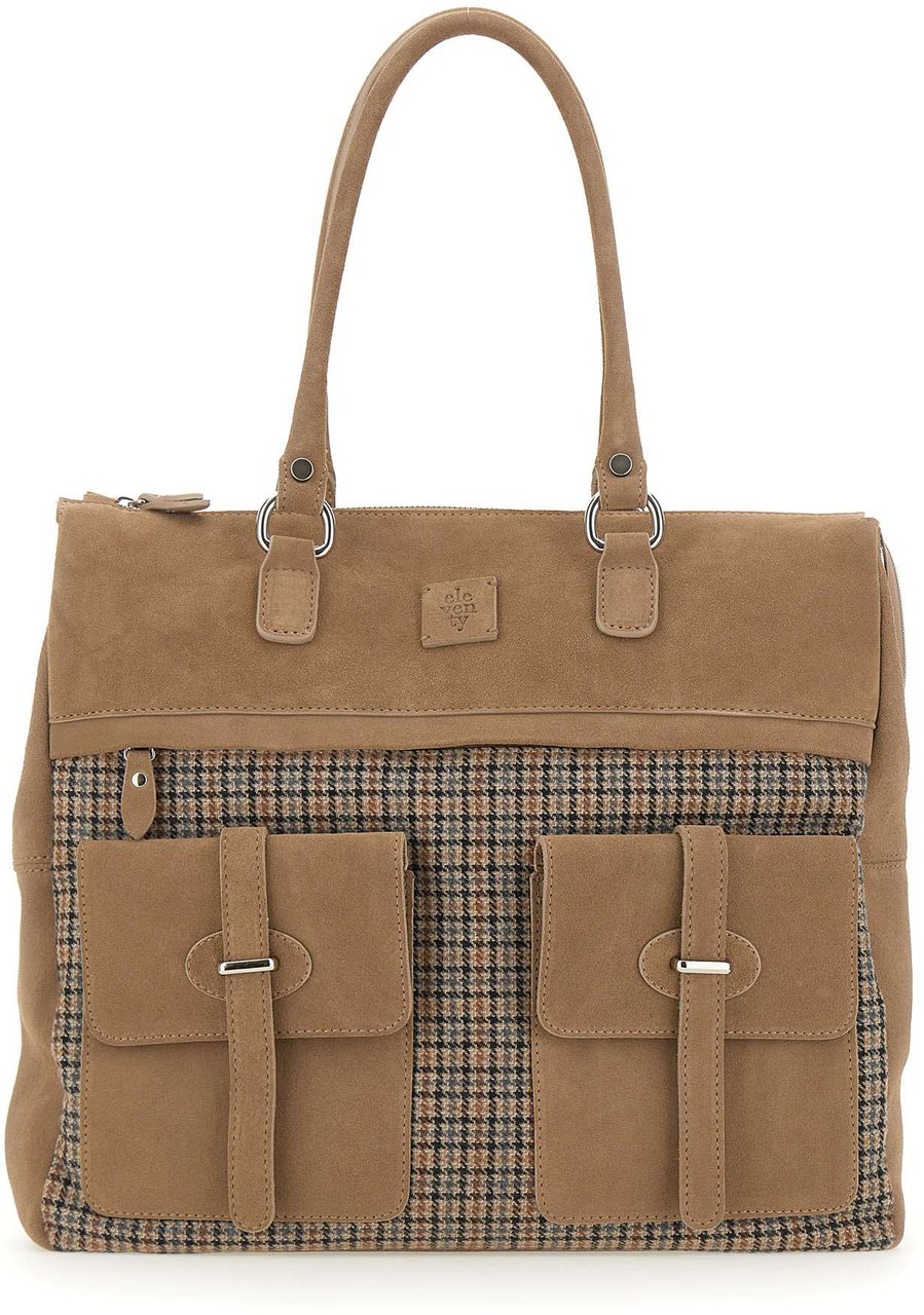 Eleventy Bags Brown Beige