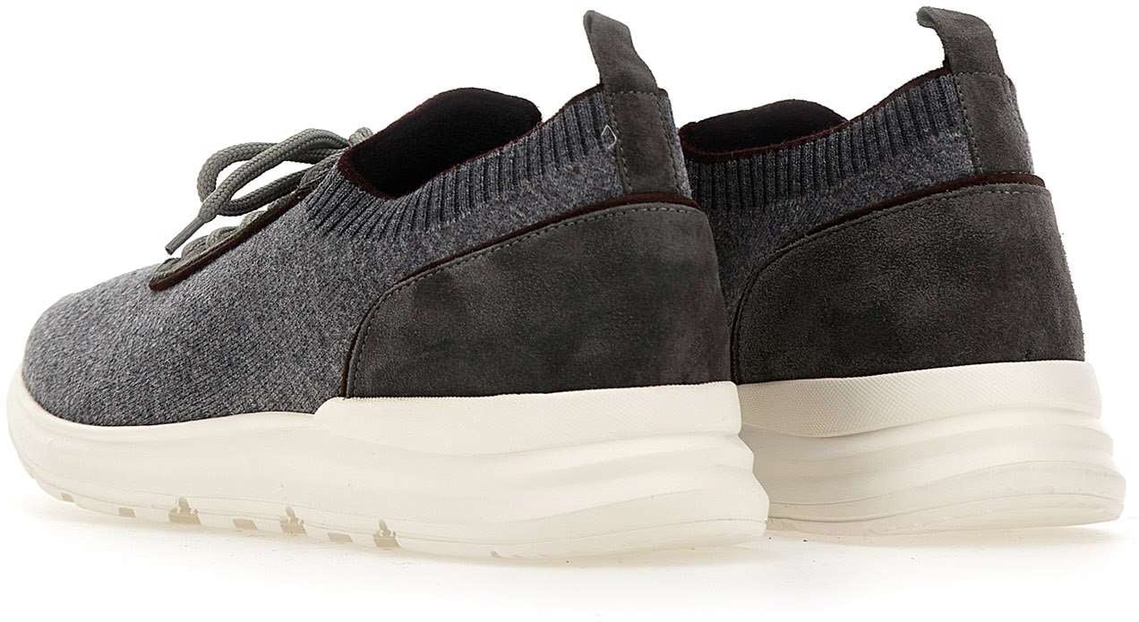 Eleventy Sneakers Grey Grijs