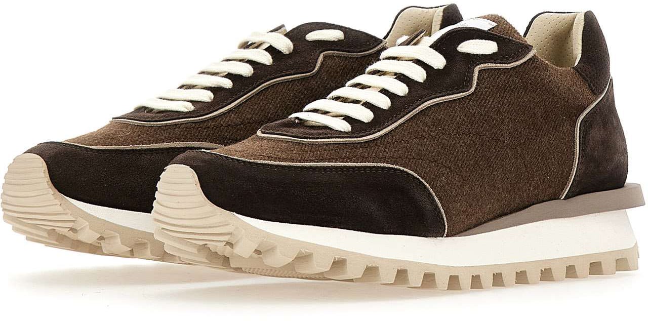 Eleventy Sneakers Brown Bruin