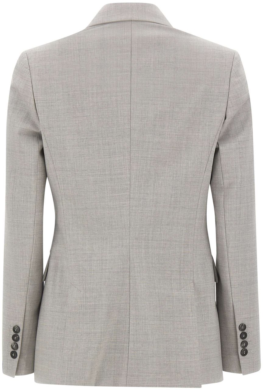 Eleventy Jackets Grey Lichtgrijs