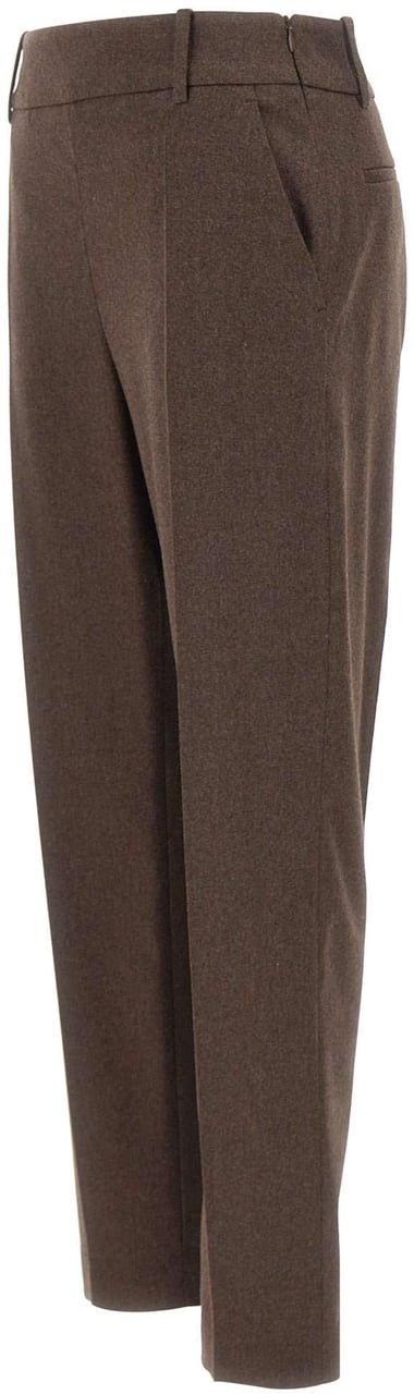 Eleventy Trousers Brown Bruin