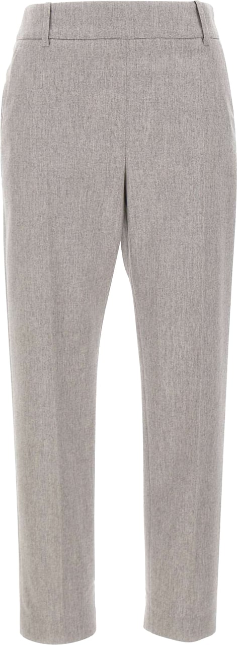 Eleventy Trousers Grey Lichtgrijs