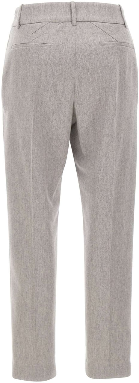 Eleventy Trousers Grey Lichtgrijs