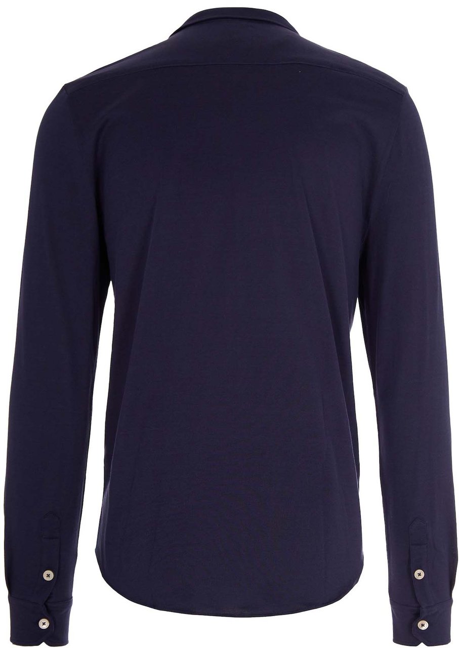 Eleventy Shirts Blu Nuovo Blauw