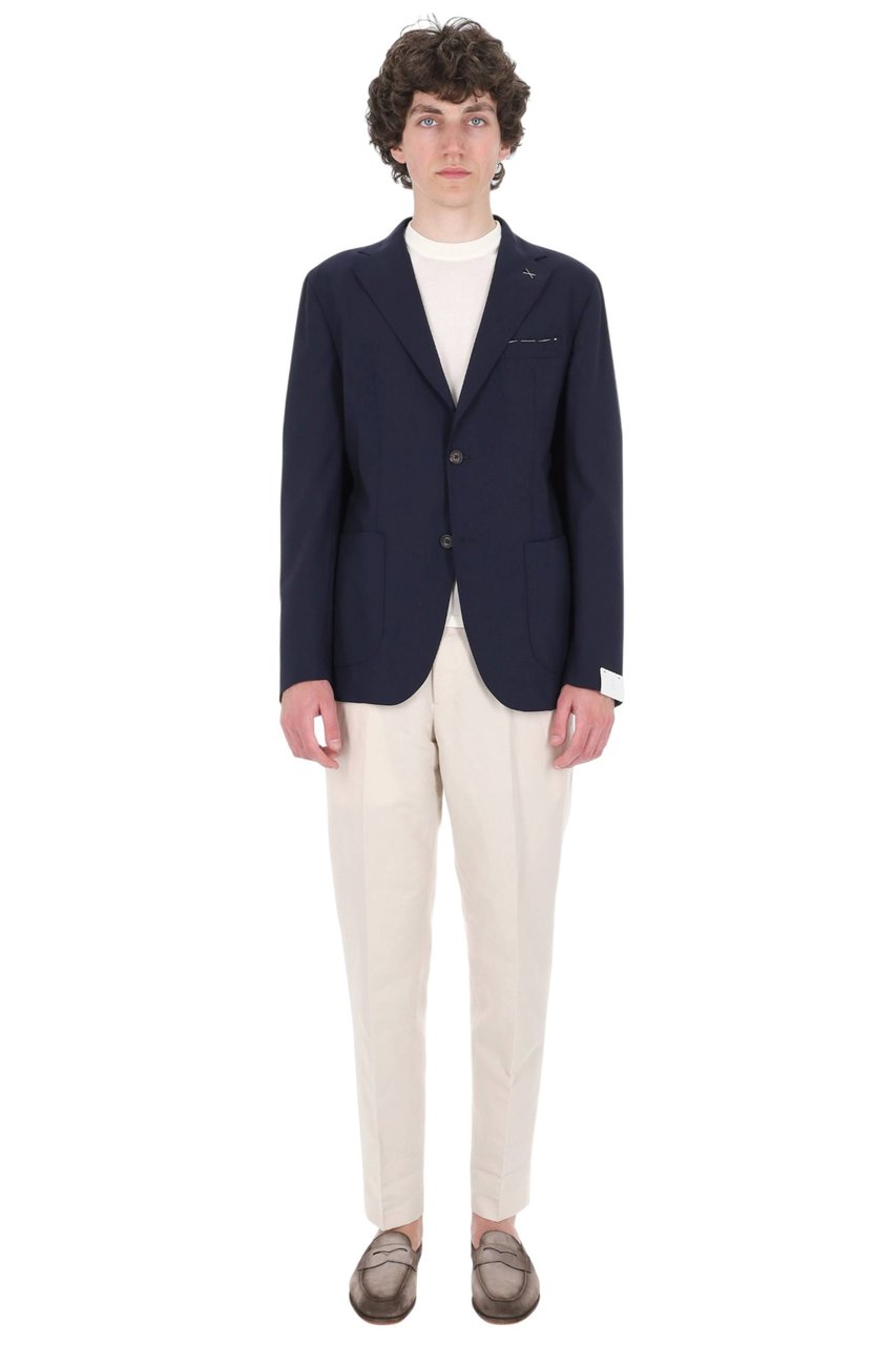 Eleventy Wish Loro Piana Wool Blazer Zwart