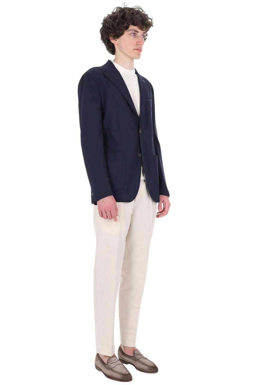 Eleventy Wish Loro Piana Wool Blazer Zwart