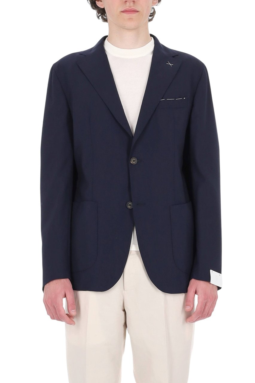 Eleventy Wish Loro Piana Wool Blazer Zwart
