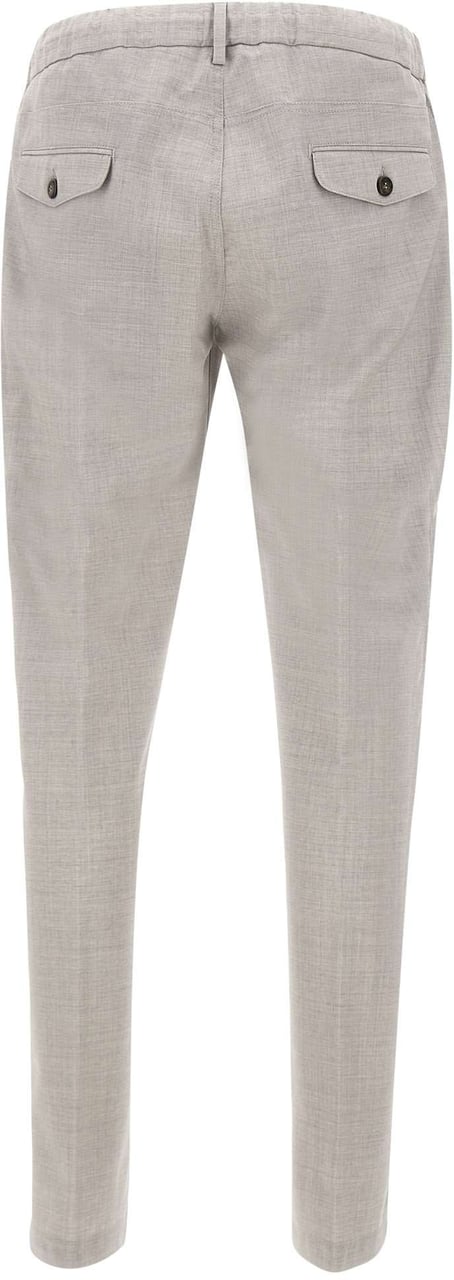 Eleventy Trousers Grey Taupe