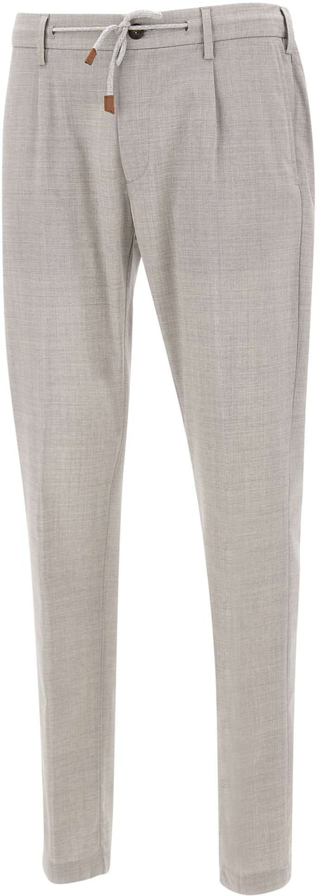 Eleventy Trousers Grey Taupe