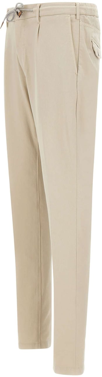 Eleventy Trousers Beige Beige