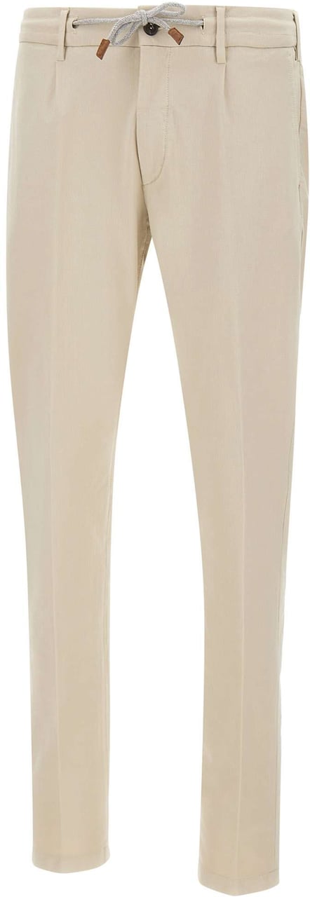 Eleventy Trousers Beige Beige
