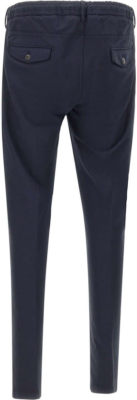Eleventy Trousers Blue Blauw