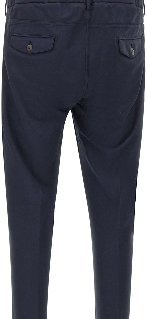 Eleventy Trousers Blue Navy