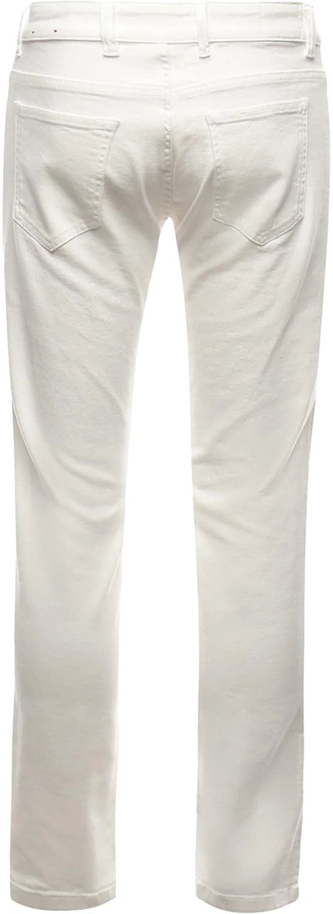 Eleventy Trousers White Wit