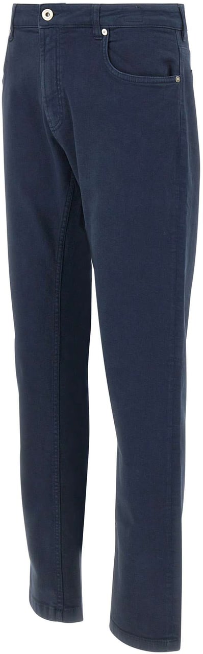 Eleventy Trousers Blue Blauw
