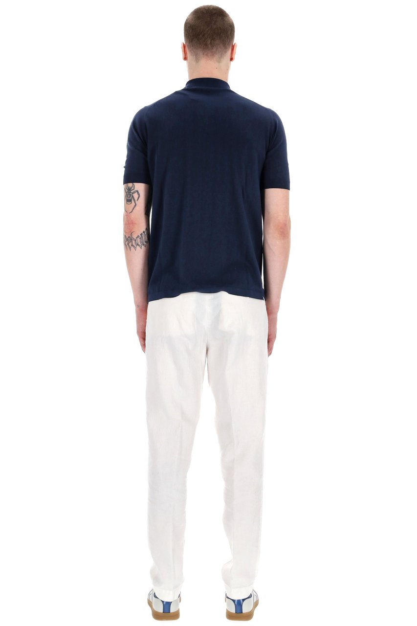 Eleventy Superior Cotton Polo Shirt Zwart