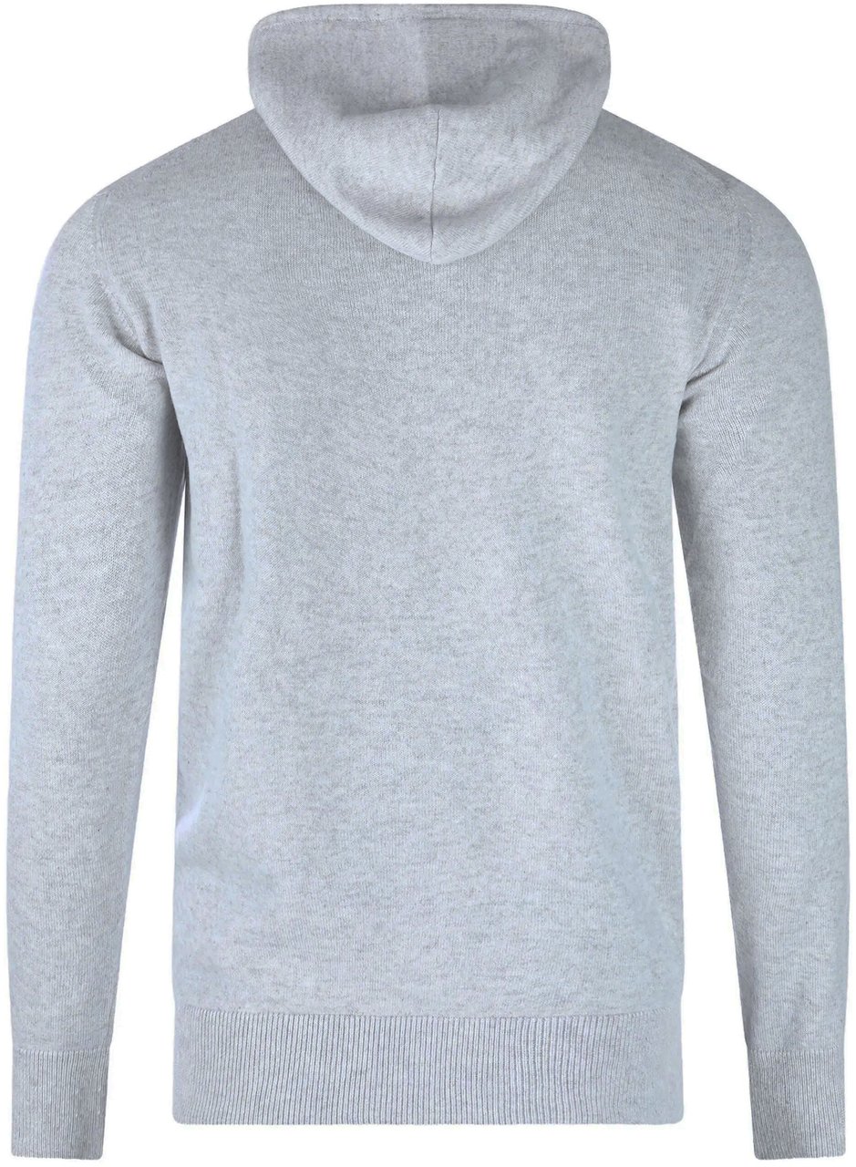 Eleventy Sweaters Grigio Chiaro E Sabbia E Bianc Lichtgrijs