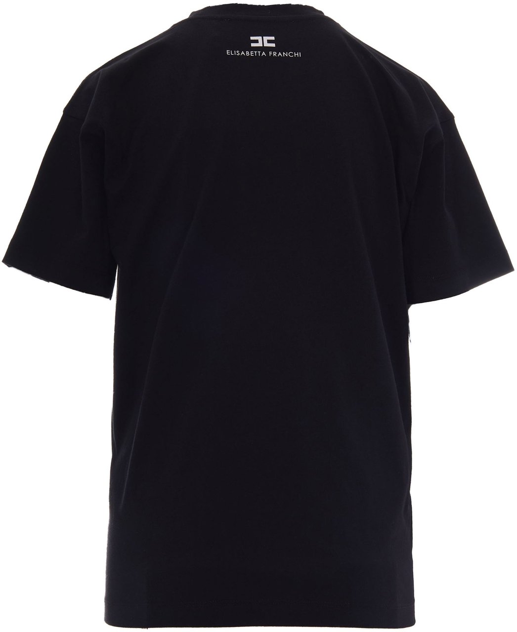 Elisabetta Franchi T-Shirts And Polos Nero Zwart