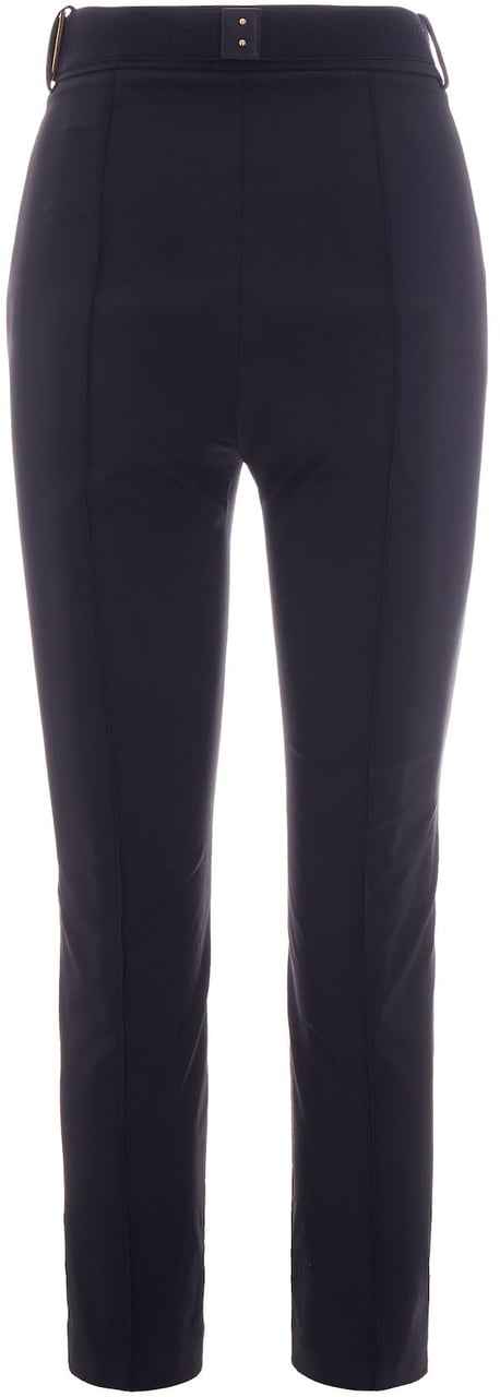 Elisabetta Franchi Trousers Nero Zwart