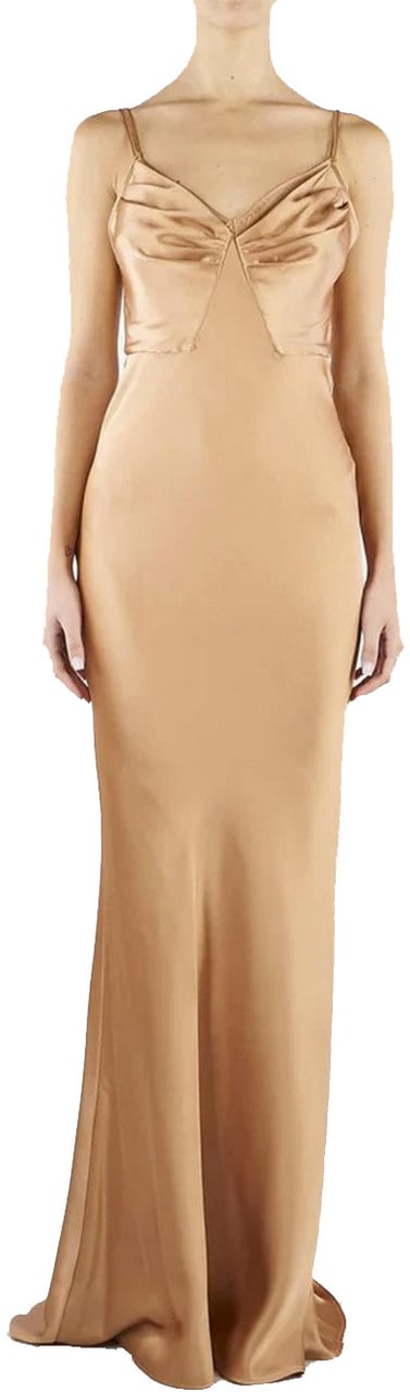 Elisabetta Franchi Dresses Beige Beige