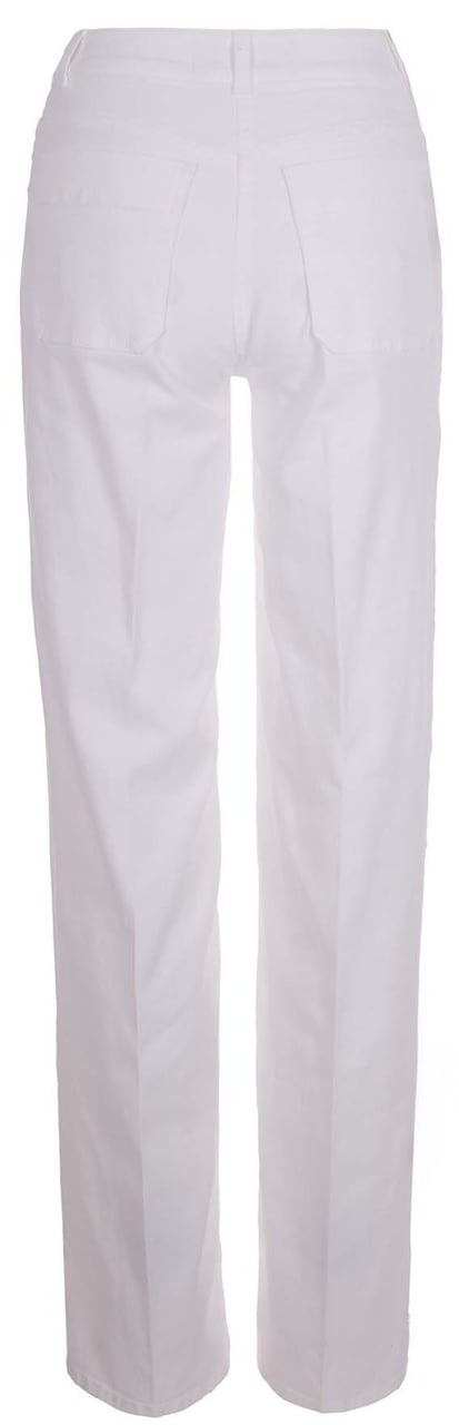 Elisabetta Franchi Campo Chromefree White/Matcha Sneaker Wit