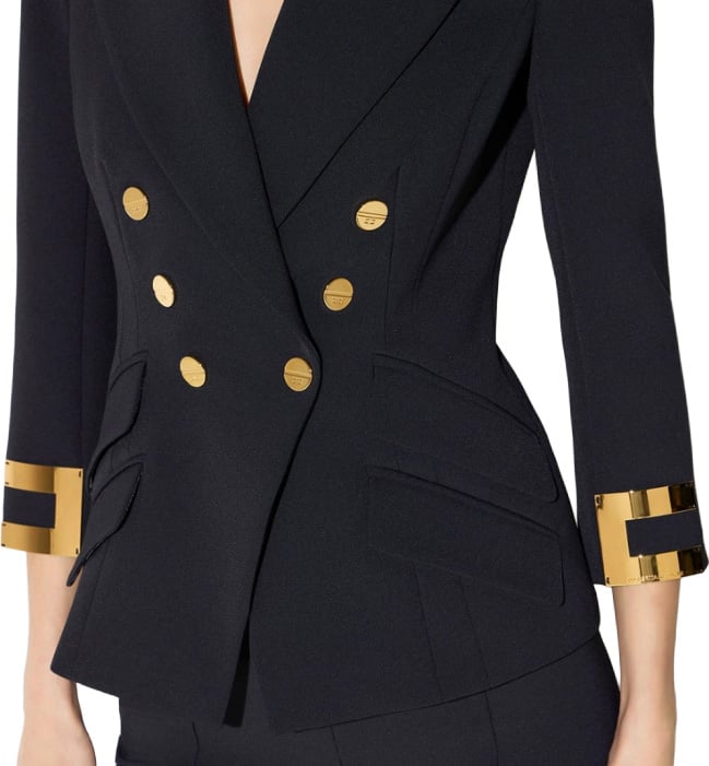Elisabetta Franchi Jackets Nero Zwart