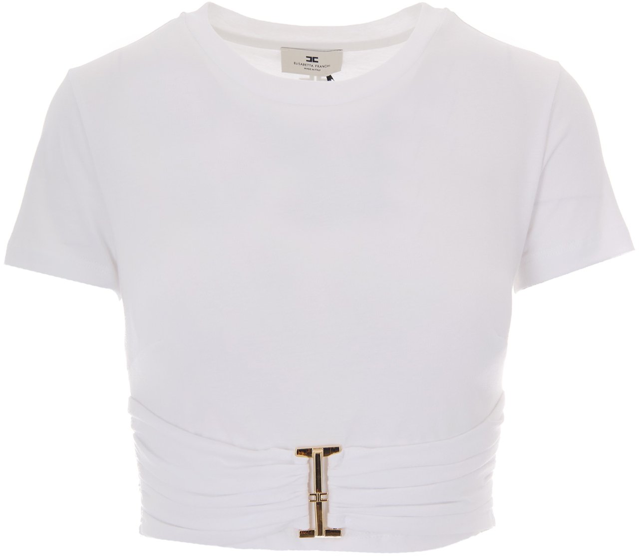 Elisabetta Franchi Top Gesso Wit