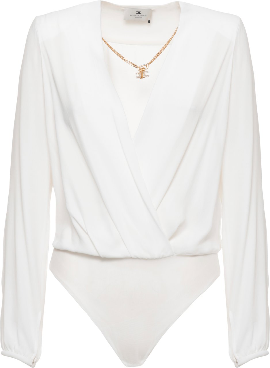 Elisabetta Franchi Shirts Avorio Wit